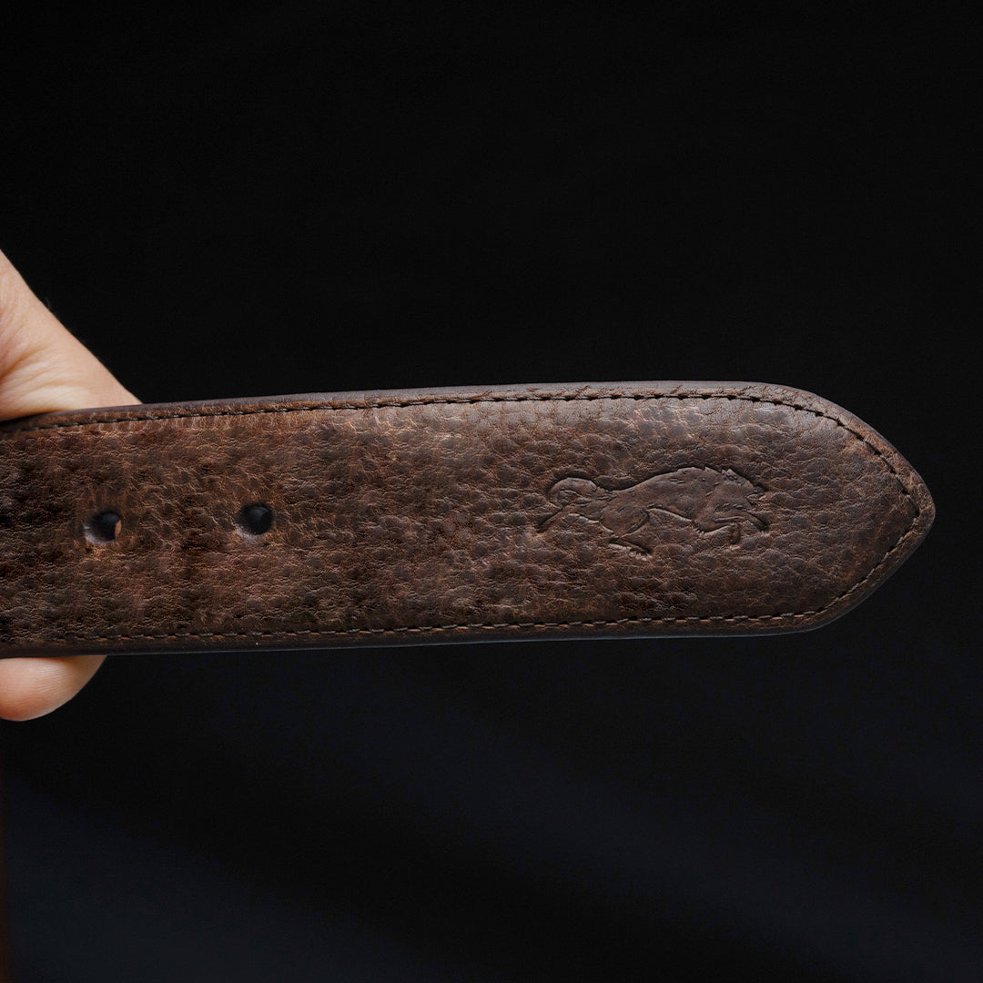 SIERRA BISON BELT - BROWN