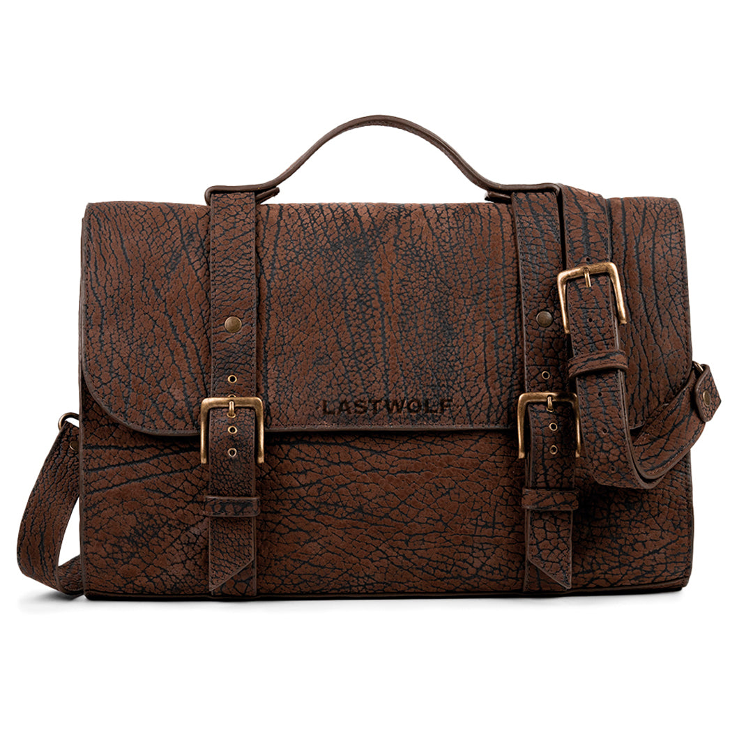 CUELLO DE TORO MESSENGER BAG - BROWN RUST