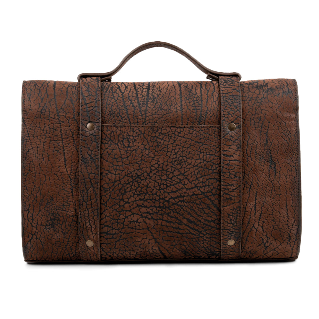 CUELLO DE TORO MESSENGER BAG - BROWN RUST