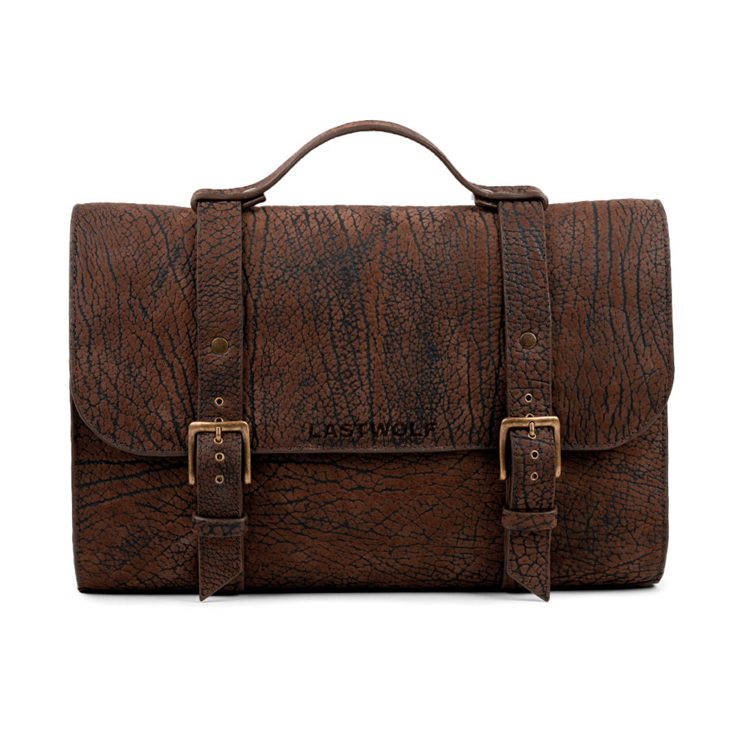 CUELLO DE TORO MESSENGER BAG - BROWN RUST