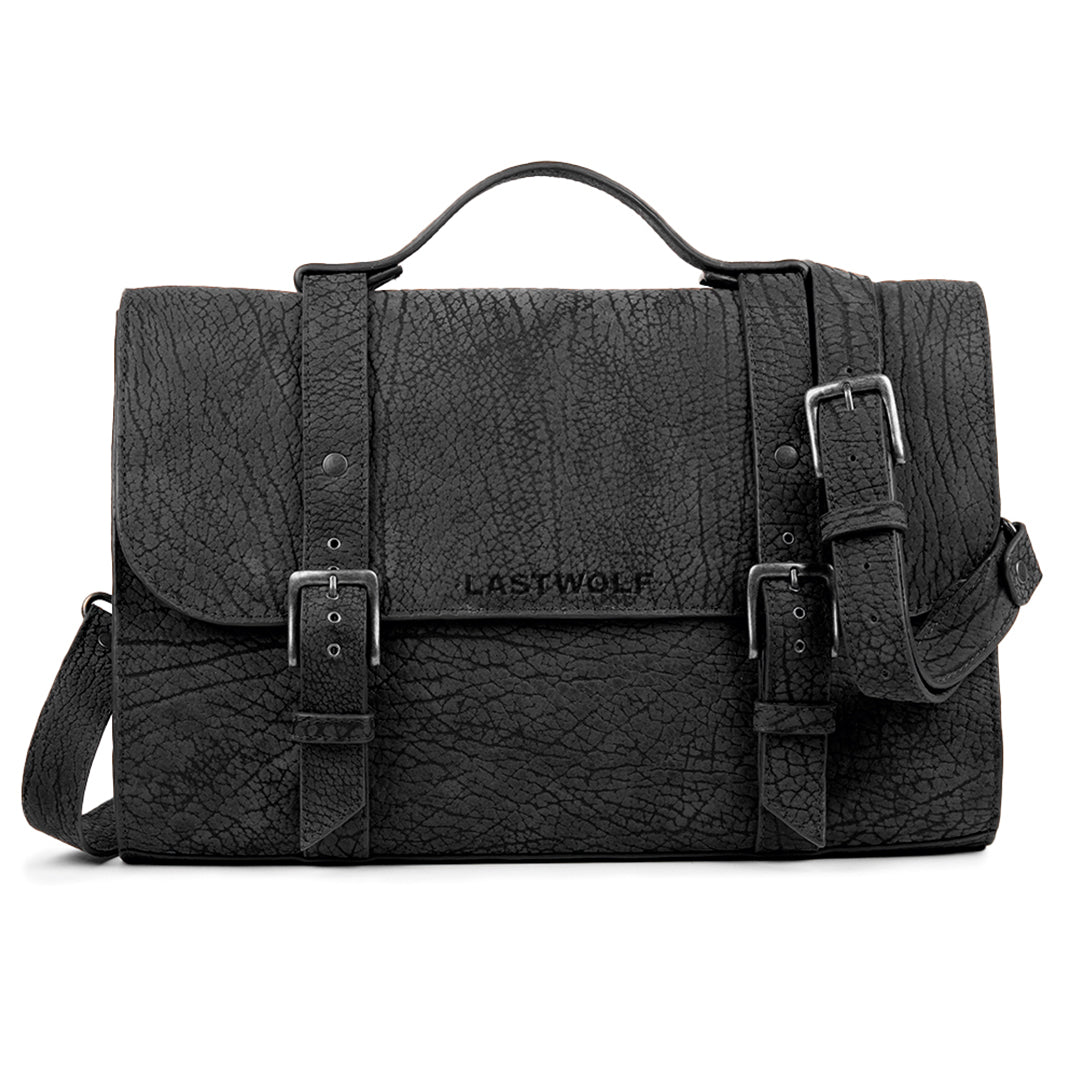 CUELLO DE TORO MESSENGER BAG - COAL BLACK