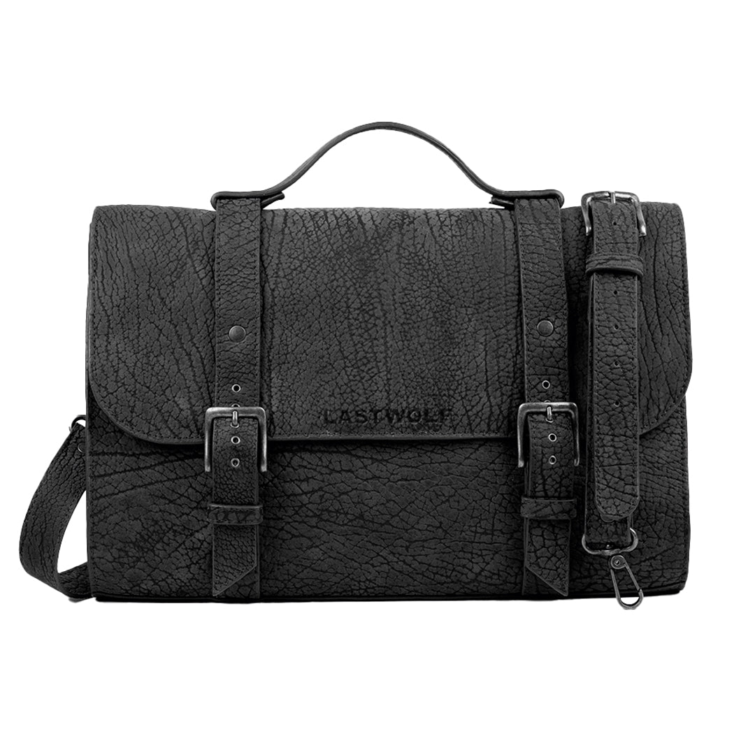 CUELLO DE TORO MESSENGER BAG - COAL BLACK