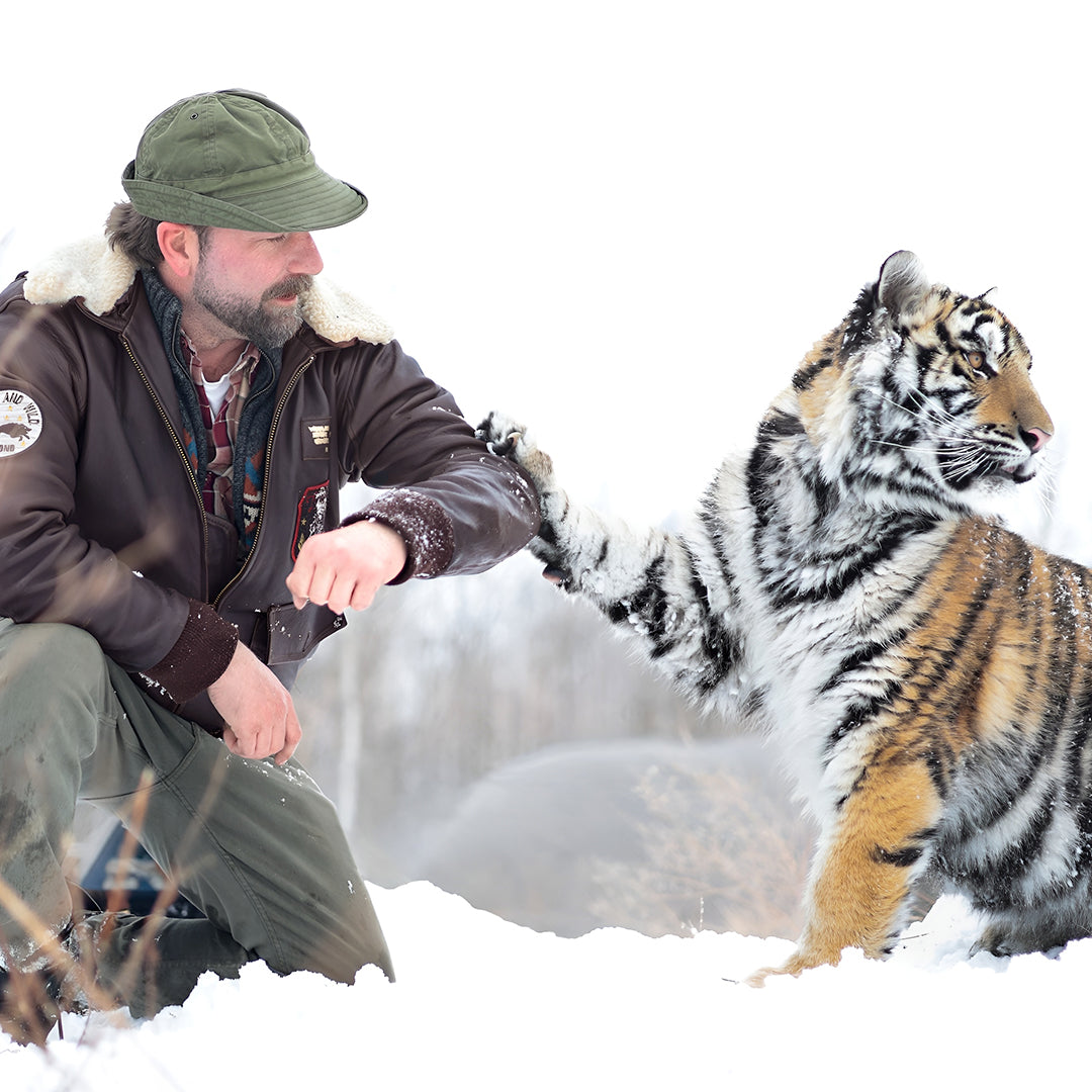 DENALI FLIGHT LEATHER JACKET - BROWN