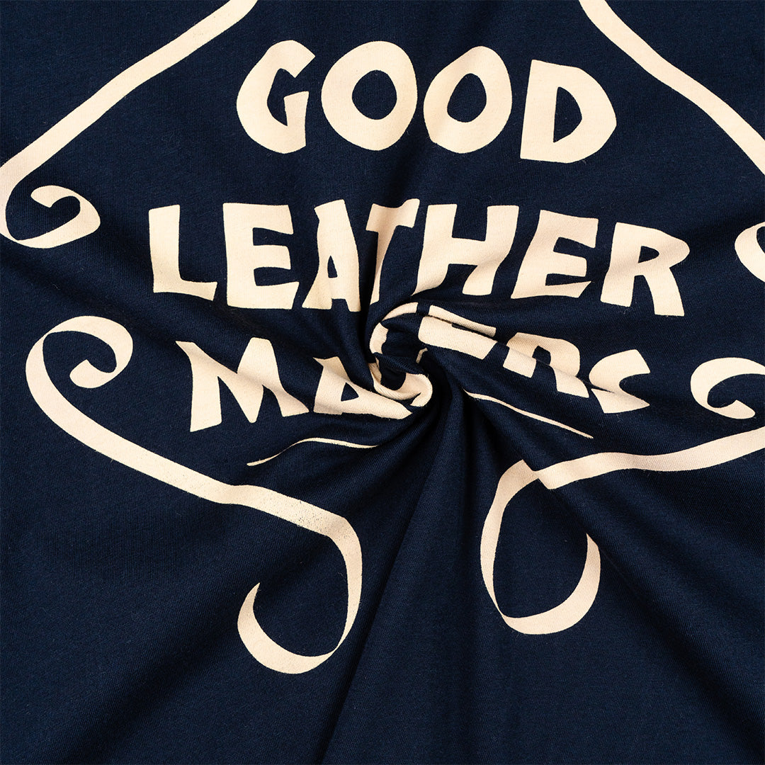 GOOD LEATHER MASTERS TEE SHIRT- NAVY