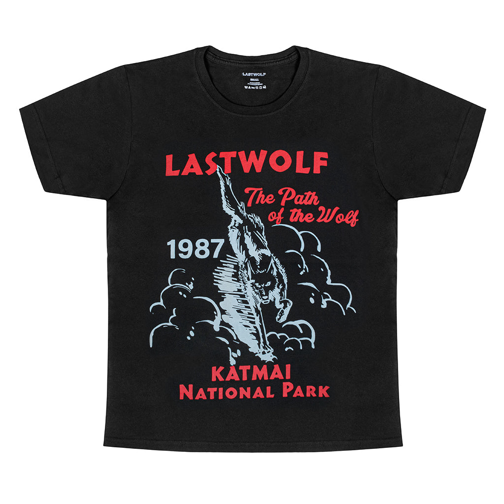 KATMAI PARK T-SHIRT - BLACK
