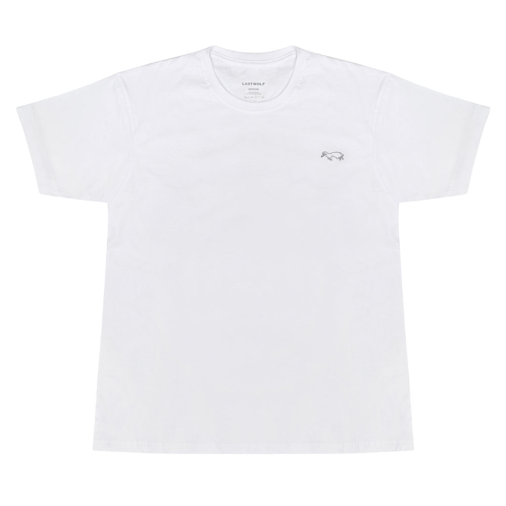 LASTWOLF LOGO T-SHIRT - WHITE