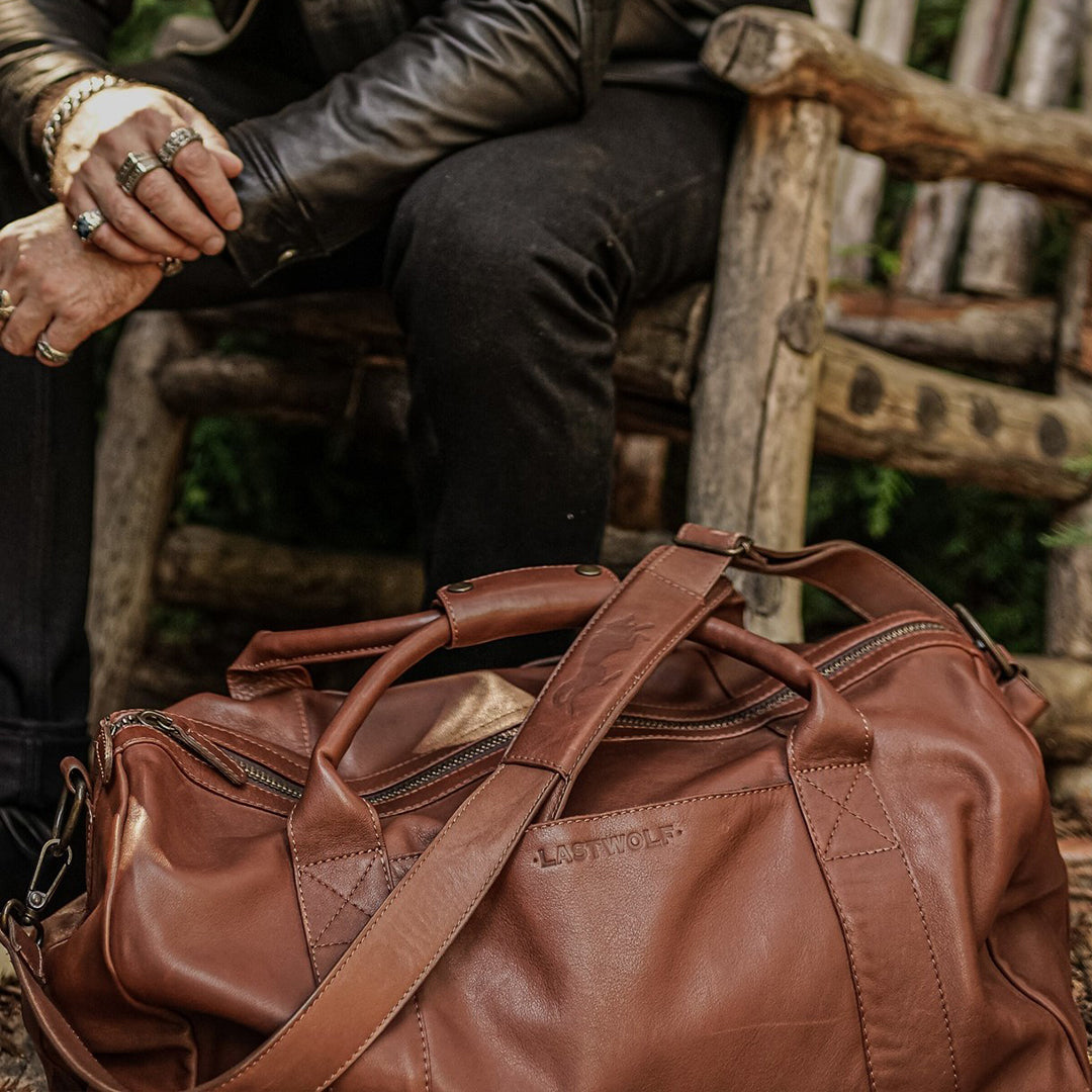 SIERRA WEEKEND DUFFLE BAG – WALNUT BROWN