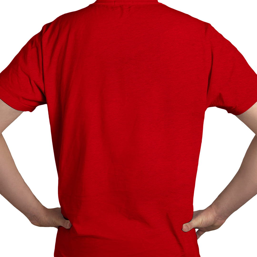 MOUNTAIN WOLF TEE SHIRT- RED