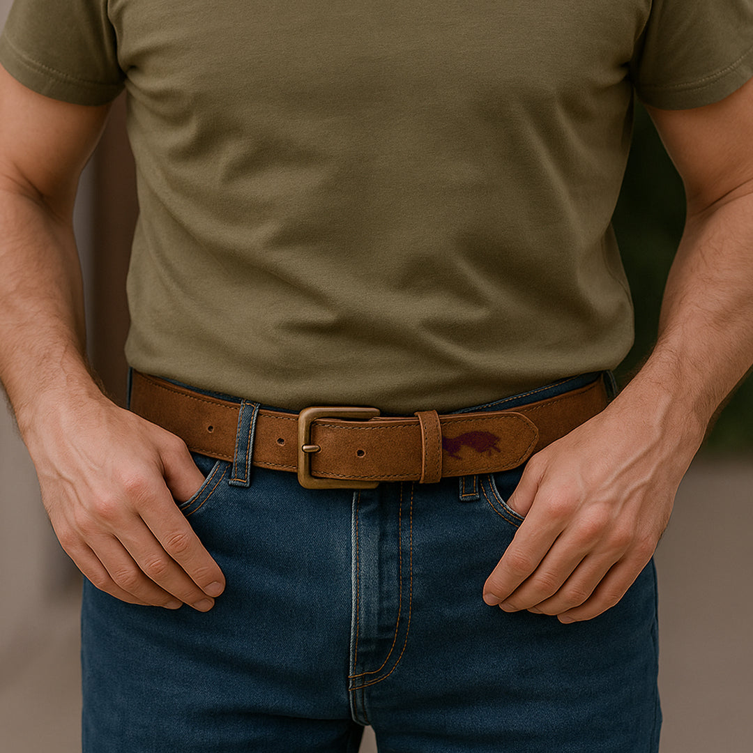 Sierra Cowhide Belt