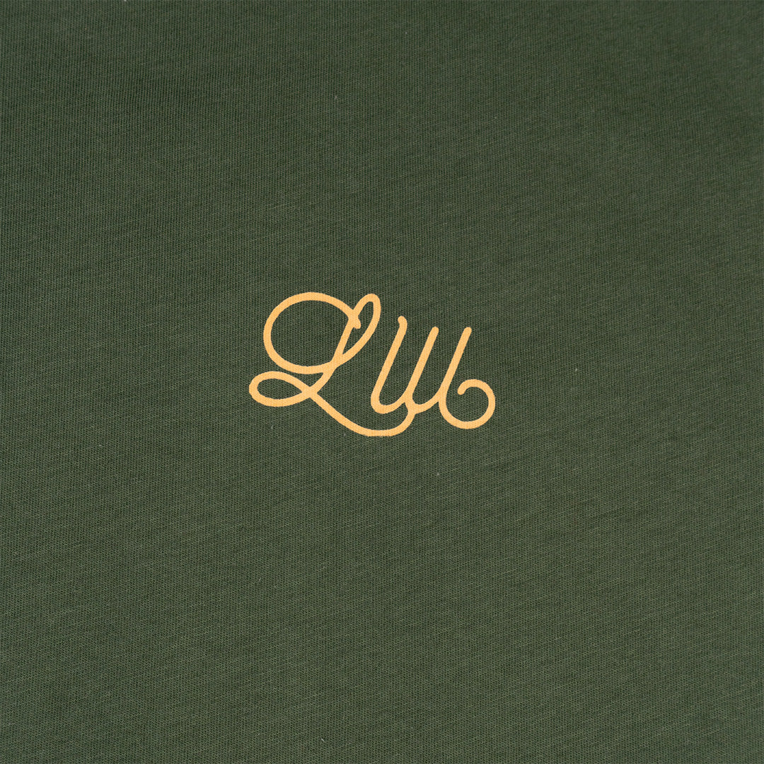 SINCE 1987 TEE SHIRT-OLIVE GREEN