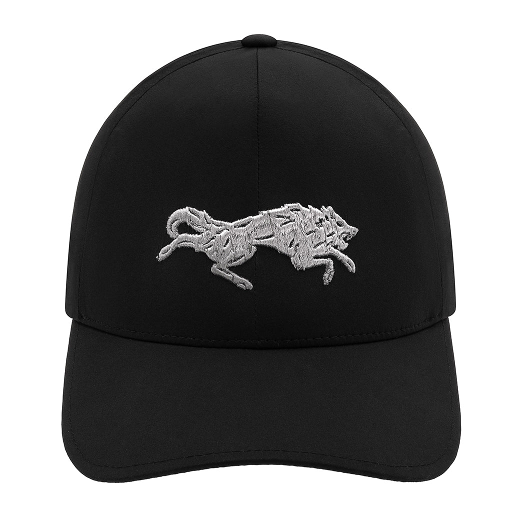 GRAY WOLF SPORT HAT - BLACK