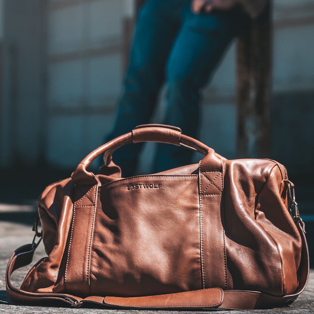 SIERRA WEEKEND DUFFLE BAG – WALNUT BROWN