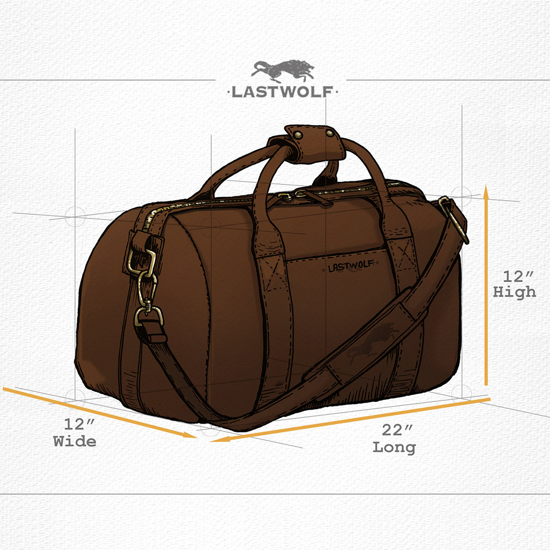 SIERRA WEEKEND DUFFLE BAG – WALNUT BROWN