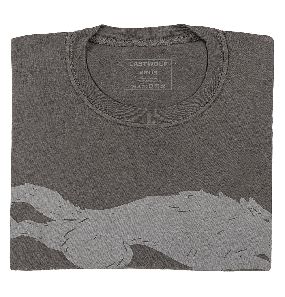 THE WOLF TEE - GRAY