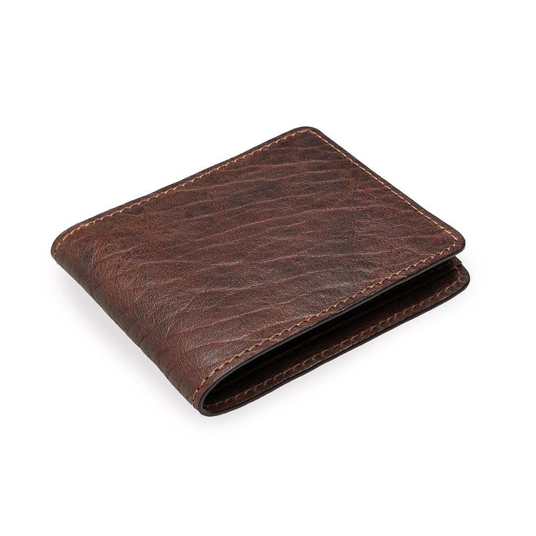 AMERICAN BISON LEATHER MEN'S WALLET
