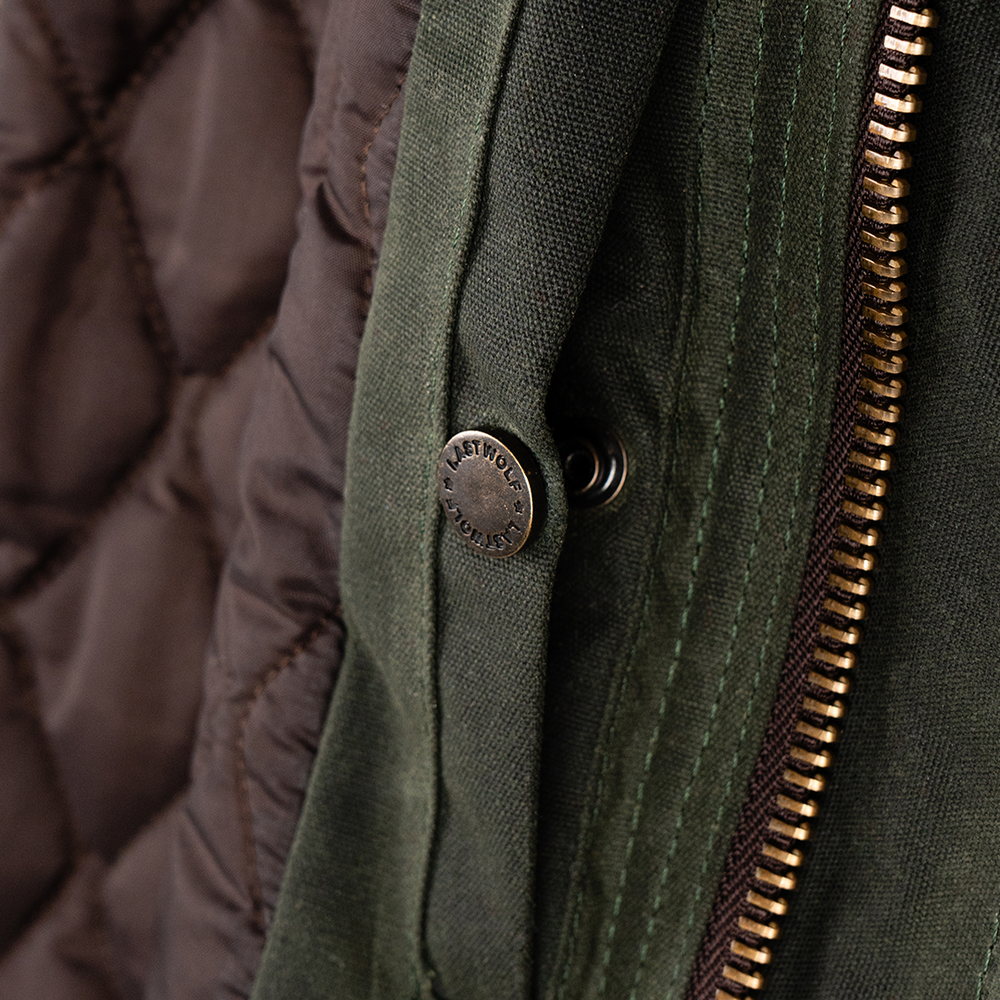 RANGER WAX CANVAS WORK JACKET - FOREST GREEN | Lastwolf Leather Jackets