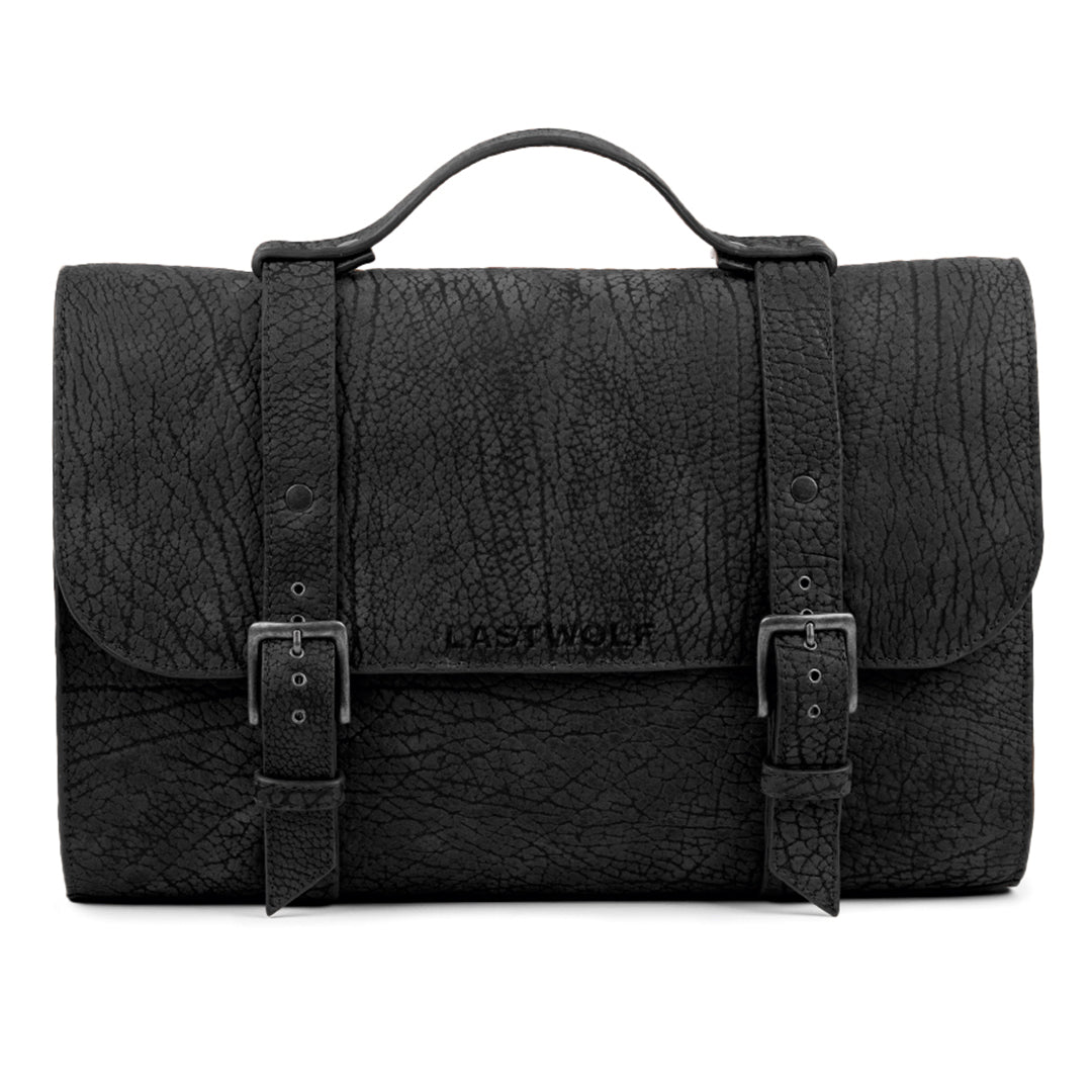 CUELLO DE TORO MESSENGER BAG - COAL BLACK