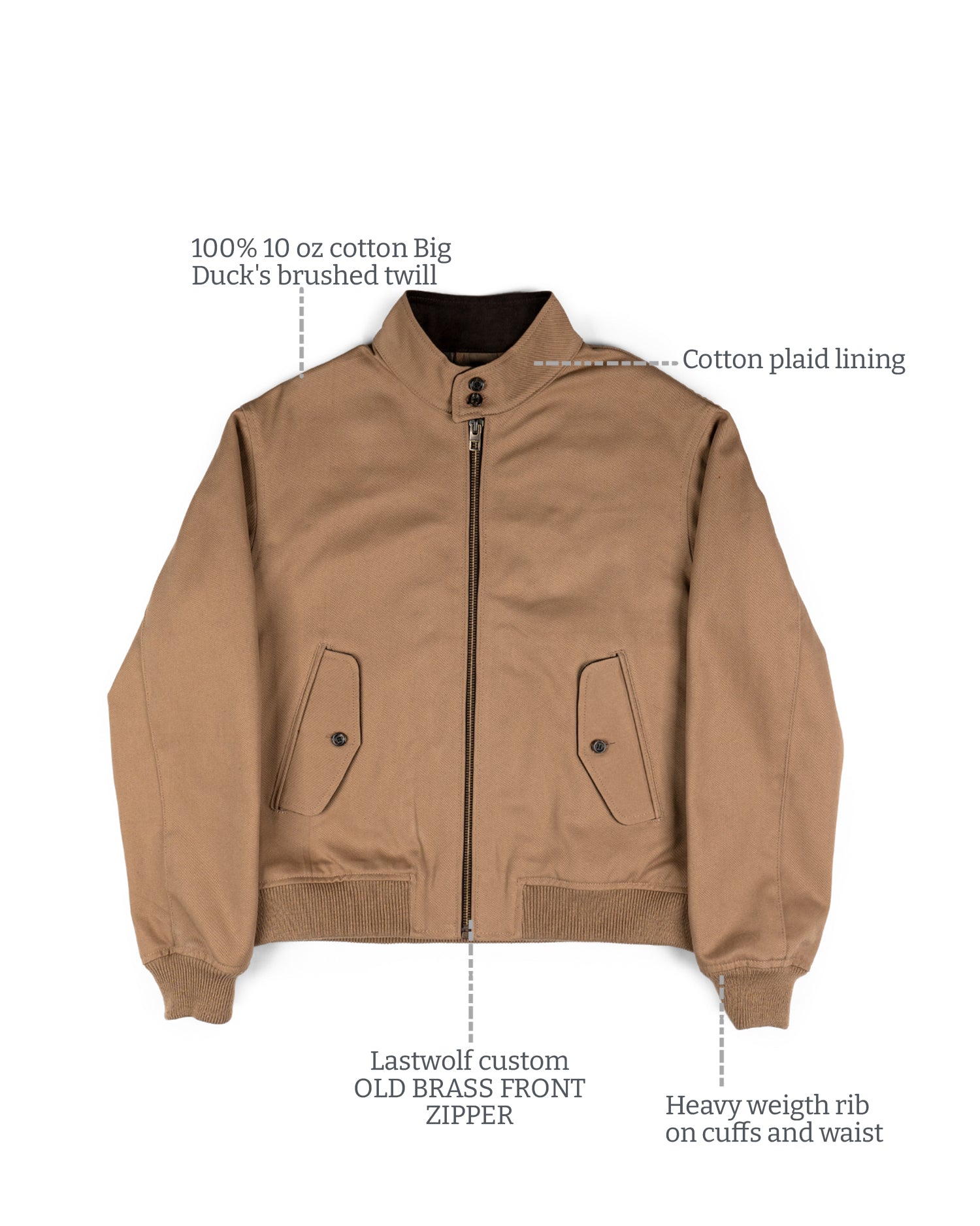 Twill bomber jacket on sale