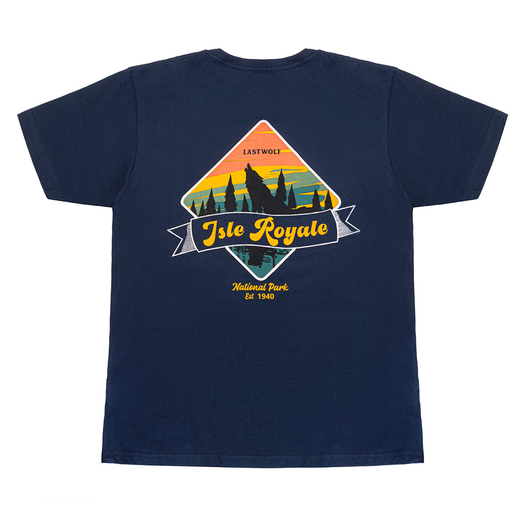 ISLE ROYALE T-SHIRT NAVY