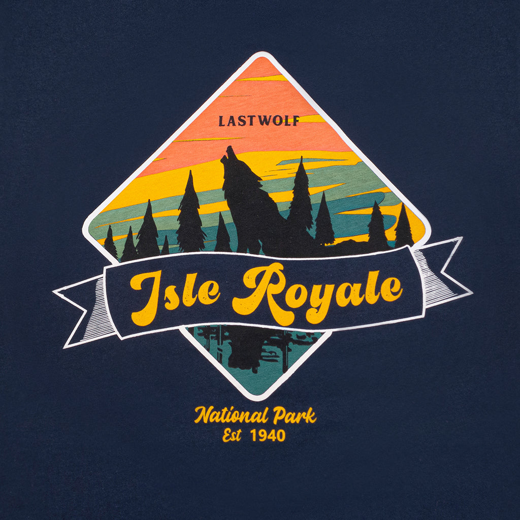 ISLE ROYALE T-SHIRT - NAVY