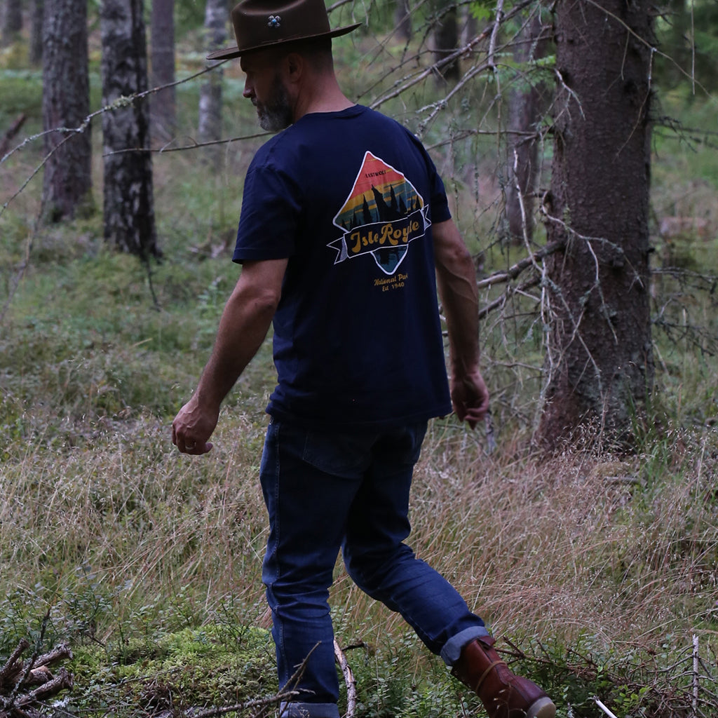 ISLE ROYALE T-SHIRT NAVY