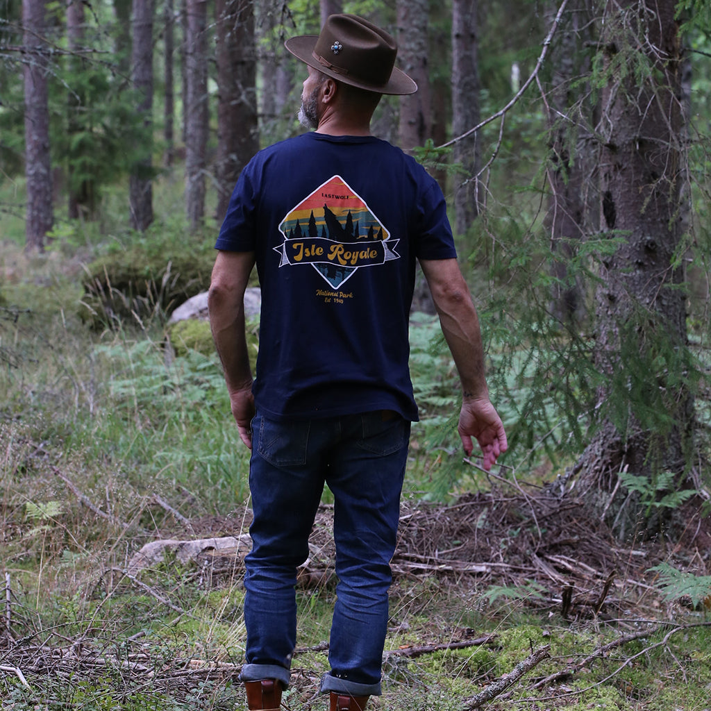 ISLE ROYALE T-SHIRT NAVY