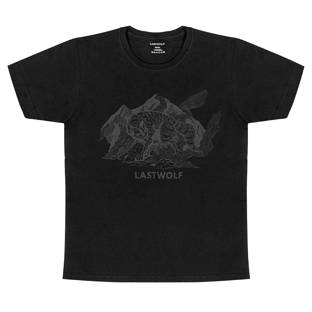 LAT63° T-SHIRT  BLACK