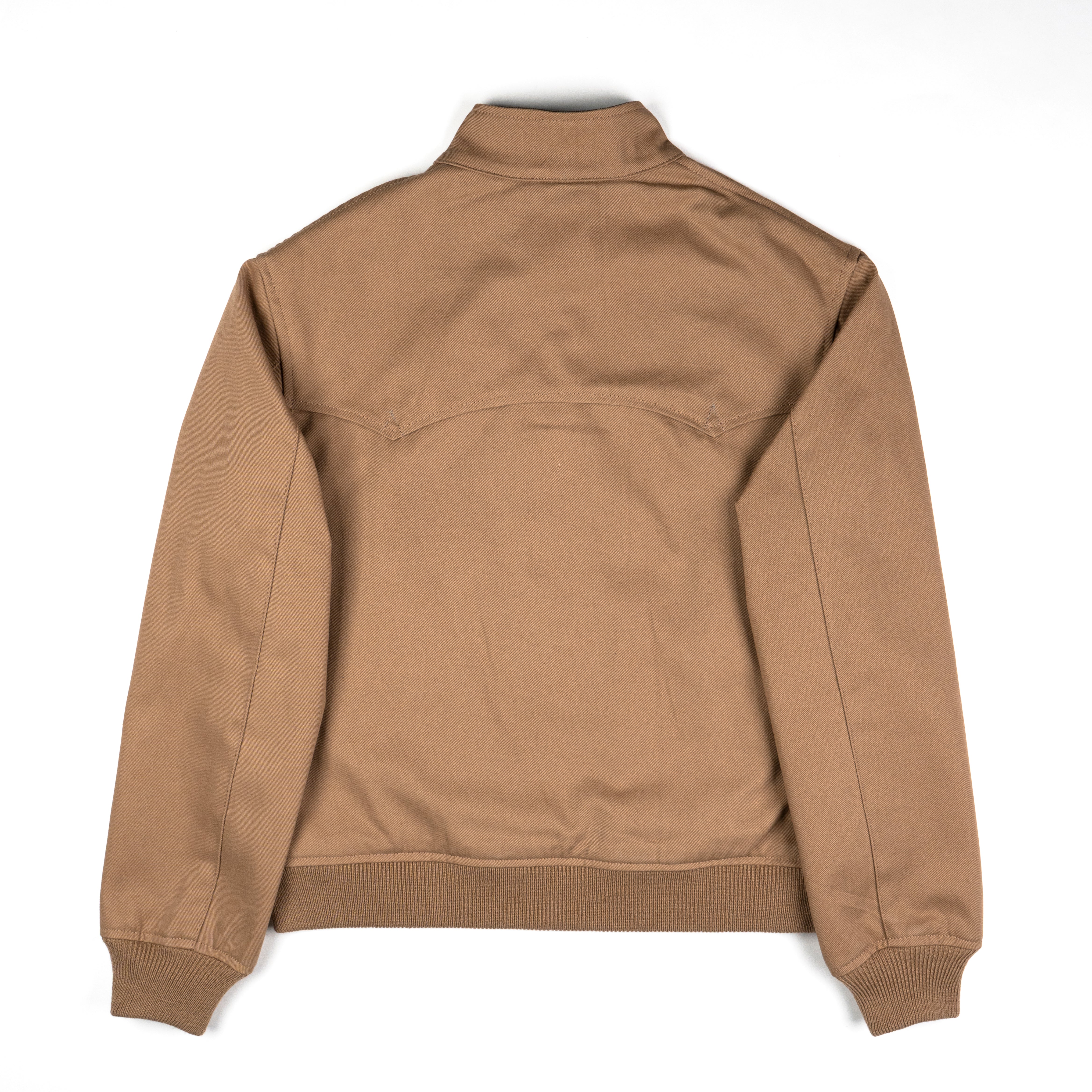 HIGHLAND TWILL BOMBER JACKET-SANDSTONE