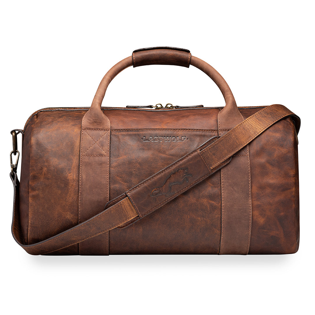 LAKE SHORE SMALL DUFFLE BAG - MAHOGANY