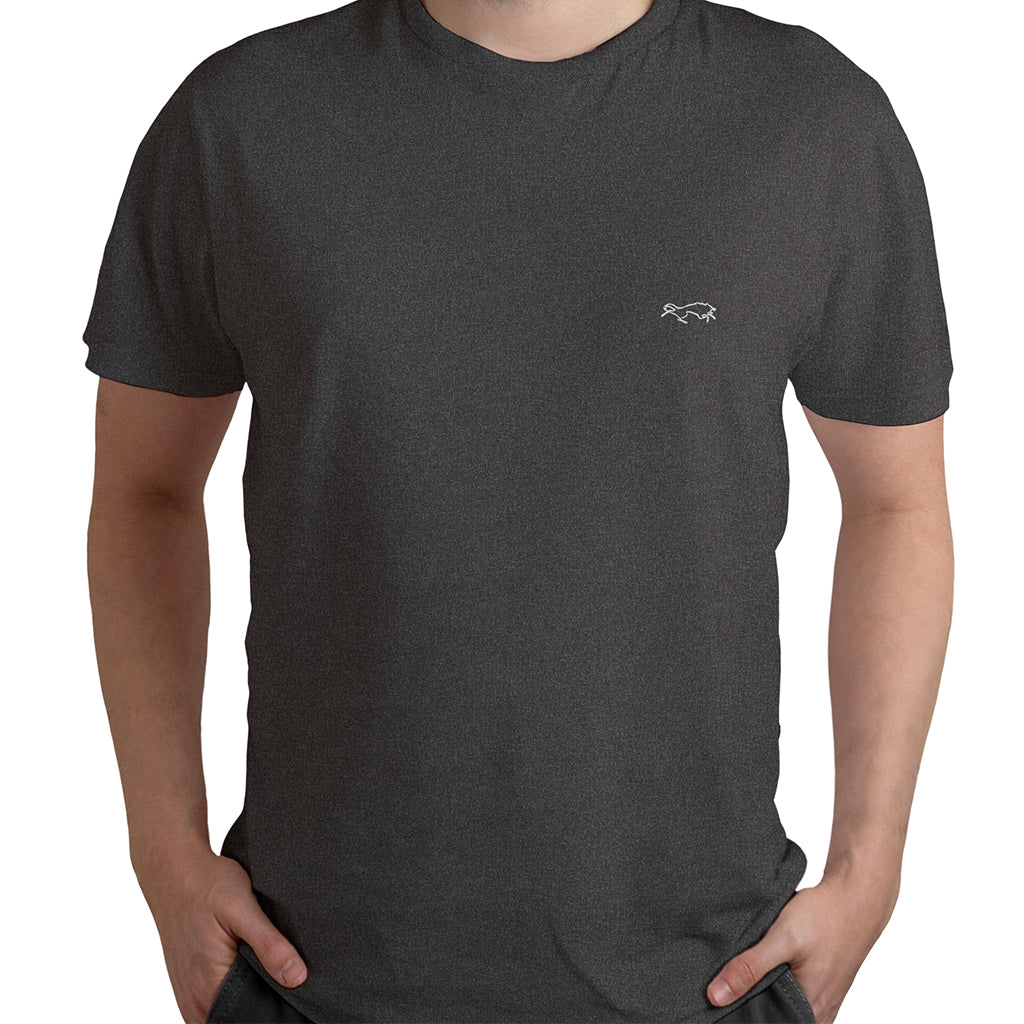 LASTWOLF LOGO T-SHIRT GRAPHITE