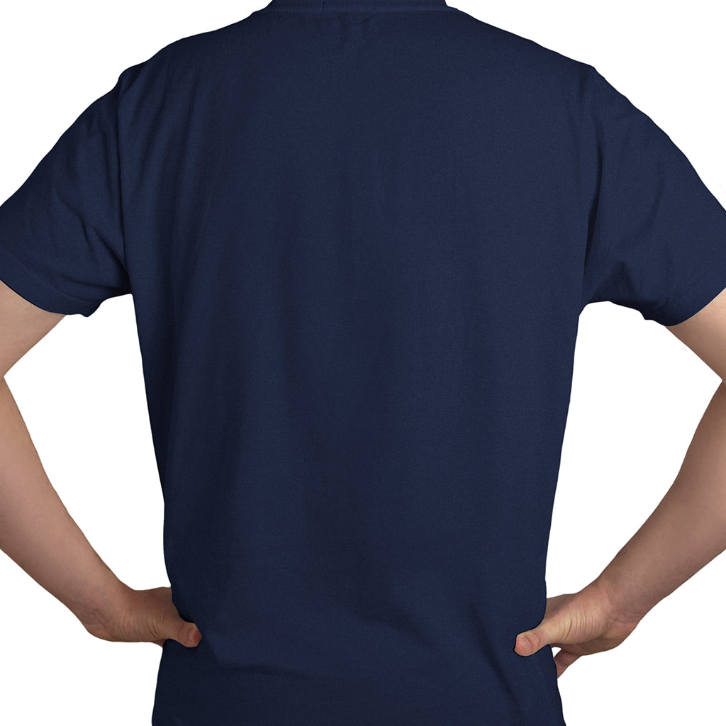 LASTWOLF LOGO T-SHIRT NAVY