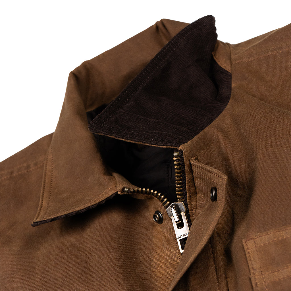 RANGER WAX CANVAS WORK JACKET - NUTMEG