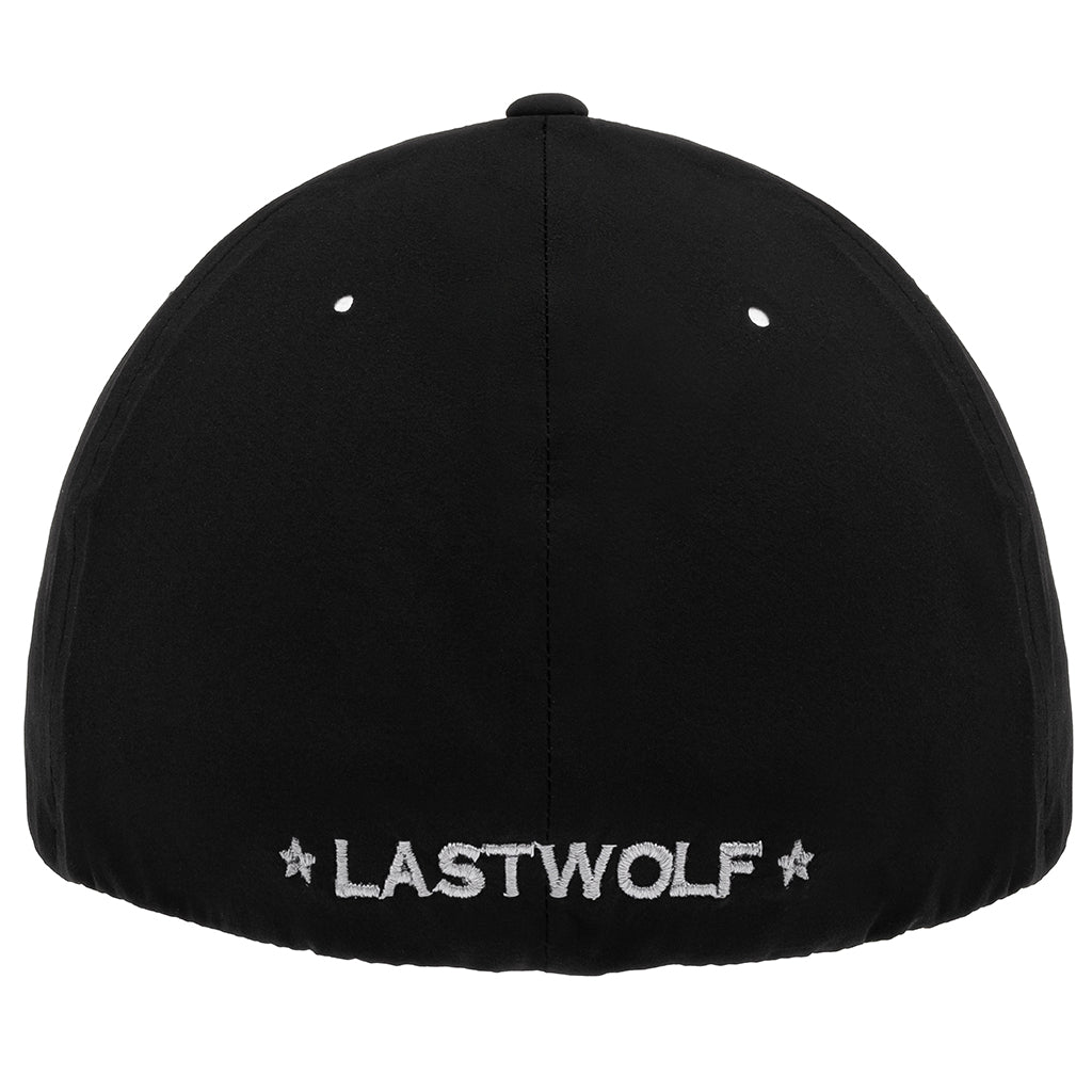 GRAY WOLF SPORT HAT - BLACK