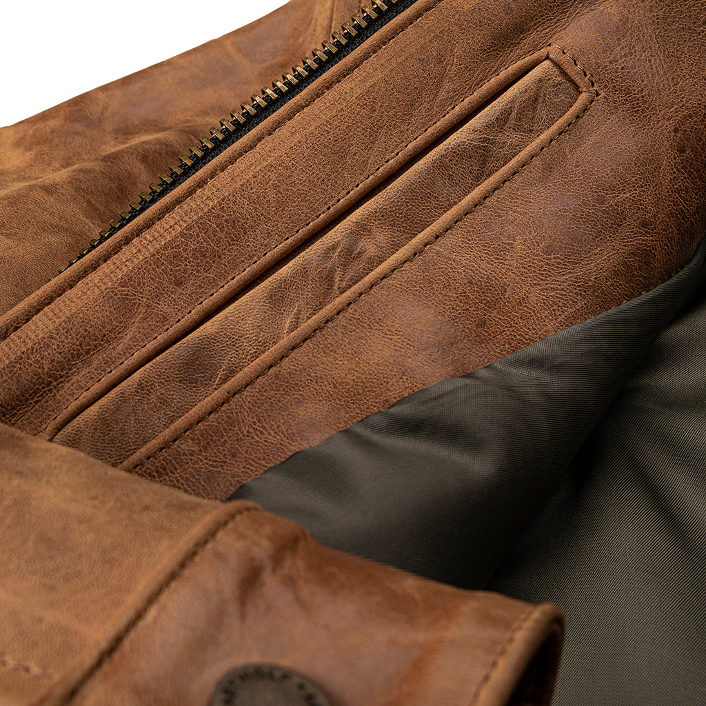 Yellowstone Work Leather Jacket | Lastwolf – Lastwolf Apparel LLC