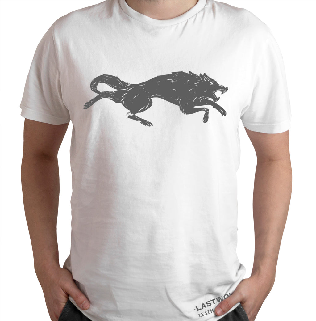 THE WOLF TEE - WHITE