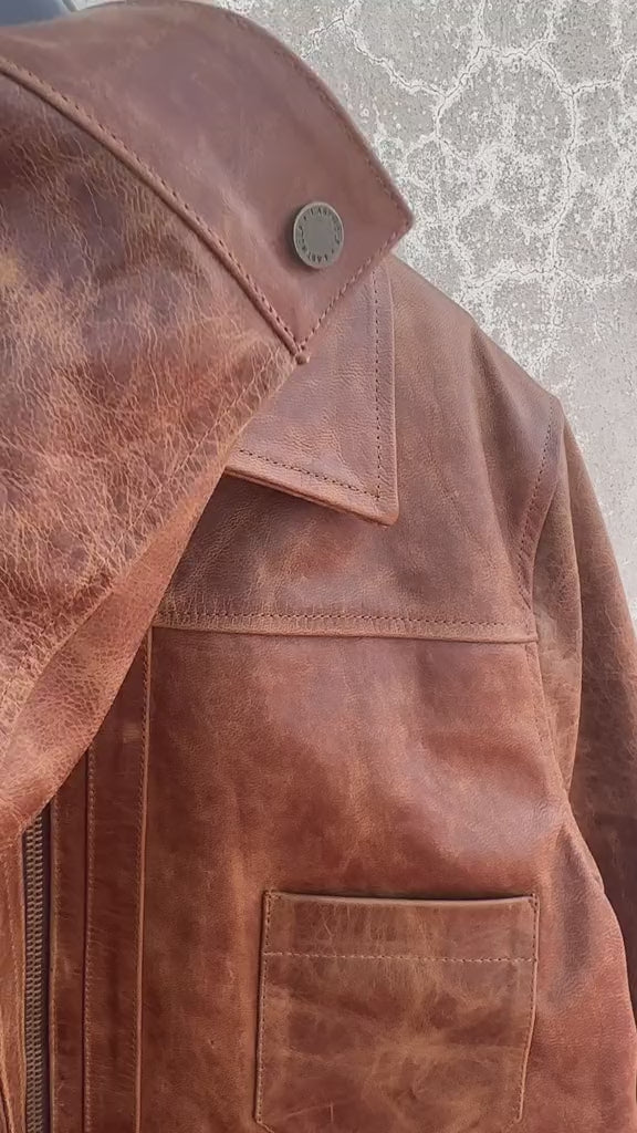 Yellowstone Work Leather Jacket LLC Lastwolf | Apparel – Lastwolf