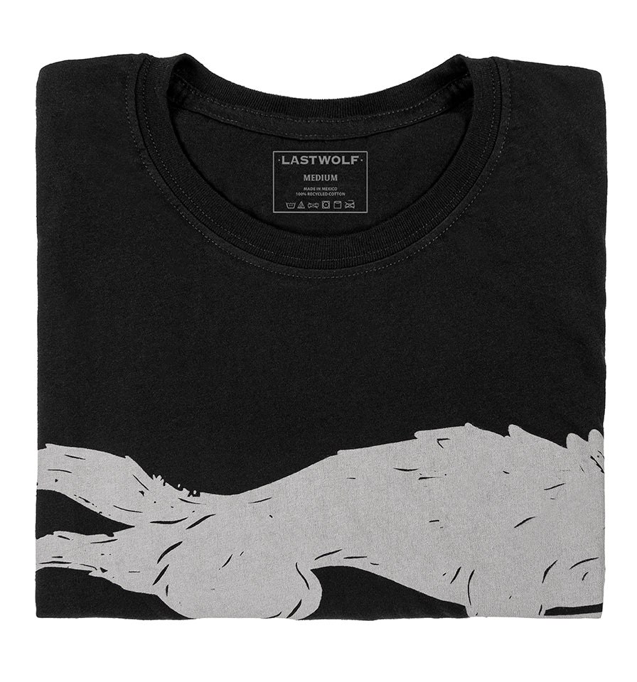 THE WOLF TEE - BLACK